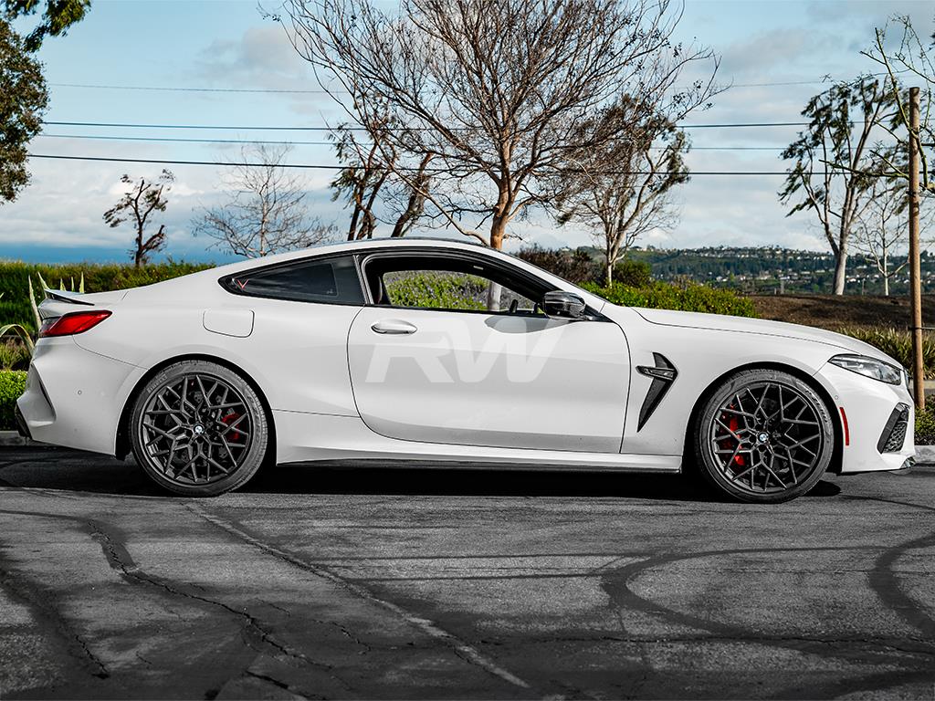 RW Carbon BMW G14 G15 F91 F92 Coupe/Vert Perf Style CF Side Skirts-Exterior-Silicon Valley Bimmer