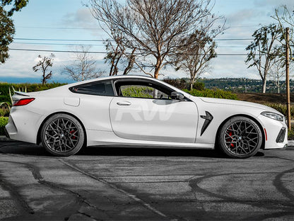 RW Carbon BMW G14 G15 F91 F92 Coupe/Vert Perf Style CF Side Skirts-Exterior-Silicon Valley Bimmer