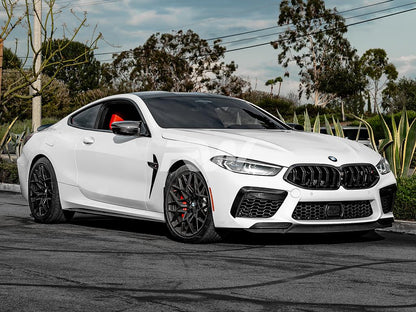 RW Carbon BMW G14 G15 F91 F92 Coupe/Vert Perf Style CF Side Skirts-Exterior-Silicon Valley Bimmer