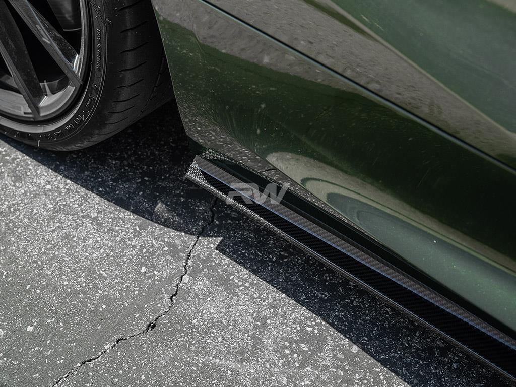 RW Carbon BMW G14 G15 F91 F92 Coupe/Vert RWS CF Side Skirts-Exterior-Silicon Valley Bimmer