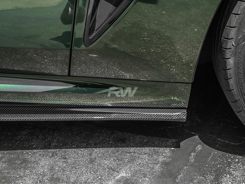 RW Carbon BMW G14 G15 F91 F92 Coupe/Vert RWS CF Side Skirts-Exterior-Silicon Valley Bimmer