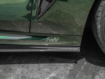 RW Carbon BMW G14 G15 F91 F92 Coupe/Vert RWS CF Side Skirts-Exterior-Silicon Valley Bimmer