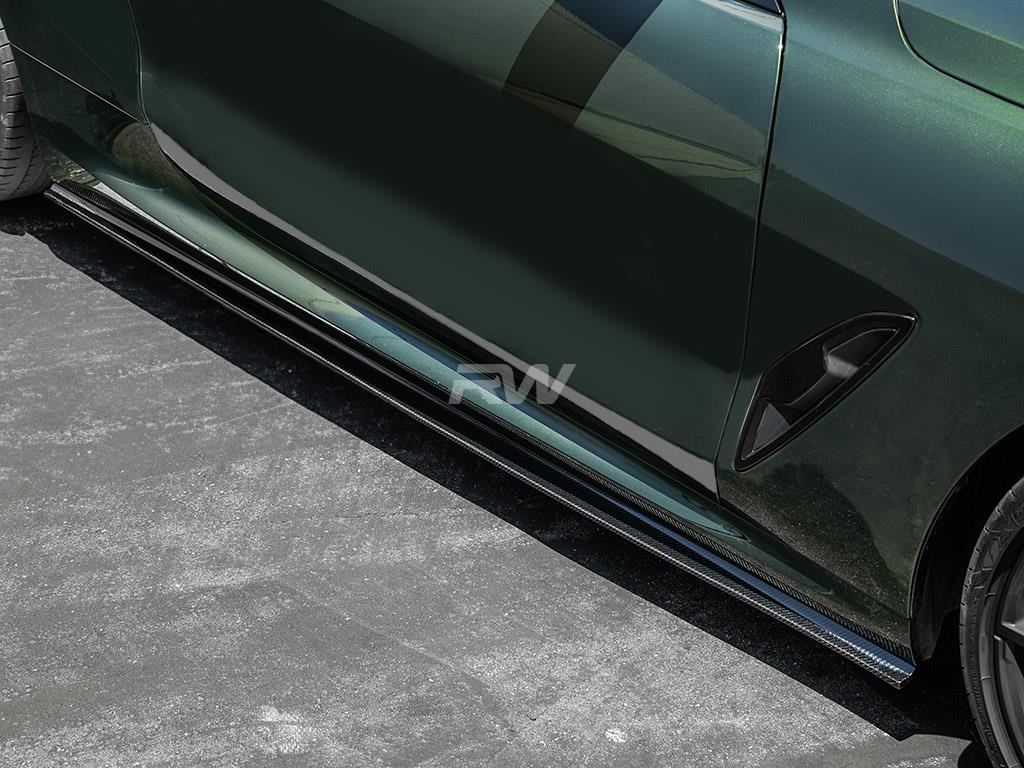 RW Carbon BMW G14 G15 F91 F92 Coupe/Vert RWS CF Side Skirts-Exterior-Silicon Valley Bimmer