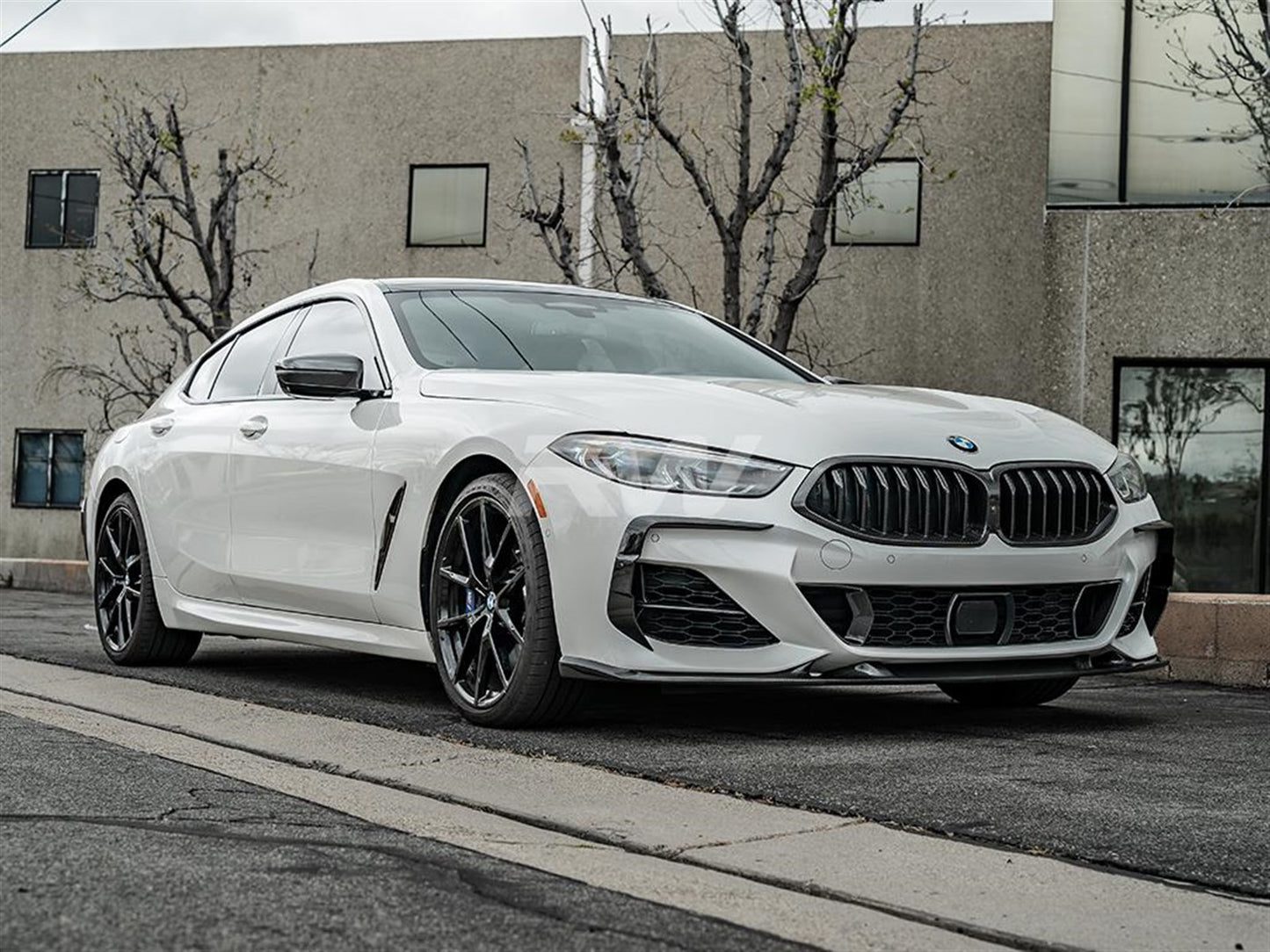 RW Carbon BMW G14 G15 G16 8-Series 3D Style CF Front Lip-Exterior-Silicon Valley Bimmer