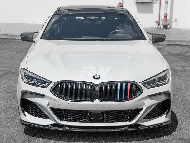 RW Carbon BMW G14 G15 G16 8-Series 3D Style CF Front Lip-Exterior-Silicon Valley Bimmer