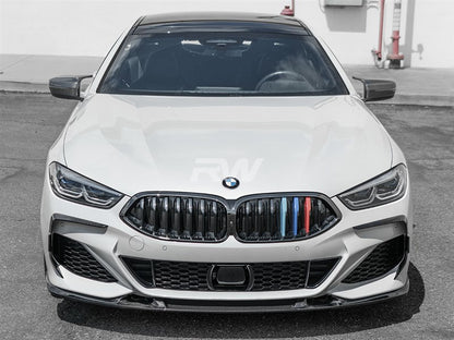 RW Carbon BMW G14 G15 G16 8-Series 3D Style CF Front Lip-Exterior-Silicon Valley Bimmer