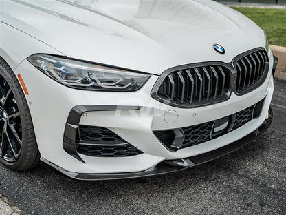 RW Carbon BMW G14 G15 G16 8-Series 3D Style CF Front Lip-Exterior-Silicon Valley Bimmer