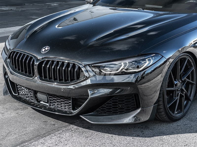 RW Carbon BMW G14 G15 G16 8 Series Carbon Fiber Front Splitters-Exterior-Silicon Valley Bimmer