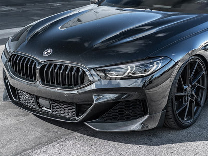 RW Carbon BMW G14 G15 G16 8 Series Carbon Fiber Front Splitters-Exterior-Silicon Valley Bimmer