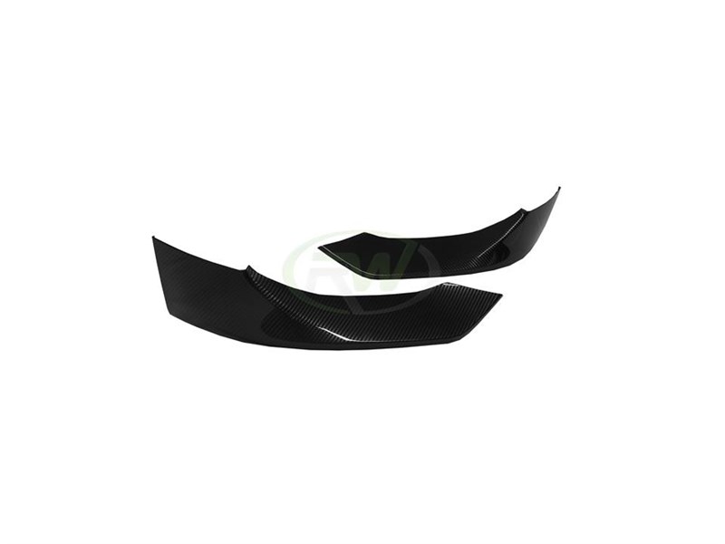 RW Carbon BMW G14 G15 G16 8 Series Carbon Fiber Front Splitters-Exterior-Silicon Valley Bimmer