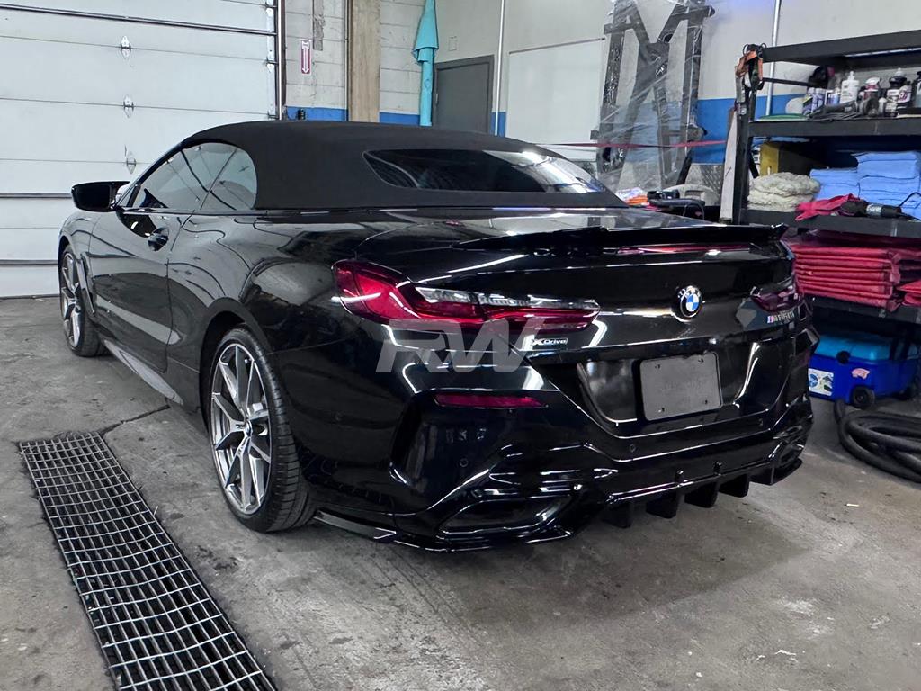 RW Carbon BMW G14 G15 G16 SQ Style CF Rear Diffuser-Exterior-Silicon Valley Bimmer