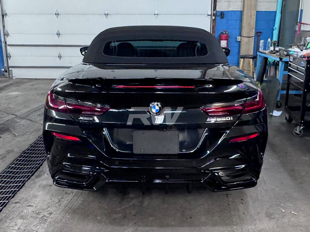RW Carbon BMW G14 G15 G16 SQ Style CF Rear Diffuser-Exterior-Silicon Valley Bimmer