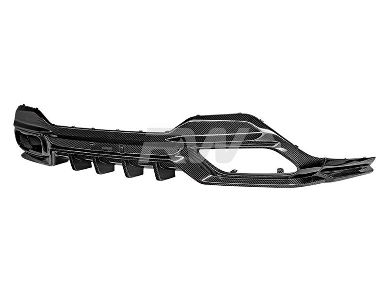RW Carbon BMW G14 G15 G16 SQ Style CF Rear Diffuser-Exterior-Silicon Valley Bimmer