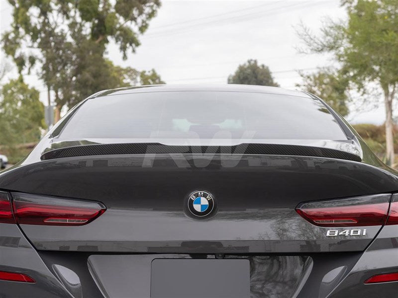 RW Carbon BMW G15 F92 Performance Style CF Trunk Spoiler-Exterior-Silicon Valley Bimmer