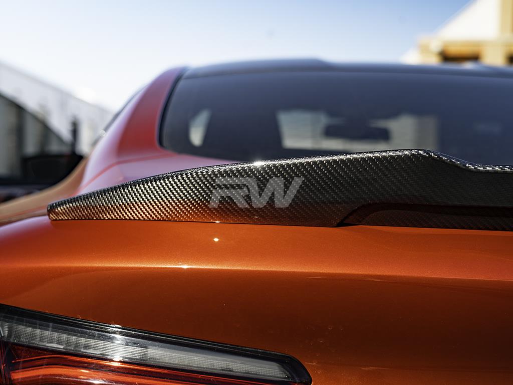 RW Carbon BMW G16 F93 Gran Coupe GTX CF Trunk Spoiler-Exterior-Silicon Valley Bimmer