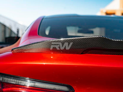 RW Carbon BMW G16 F93 Gran Coupe GTX CF Trunk Spoiler-Exterior-Silicon Valley Bimmer