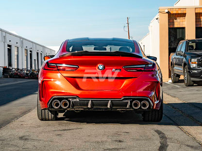 RW Carbon BMW G16 F93 Gran Coupe GTX CF Trunk Spoiler-Exterior-Silicon Valley Bimmer