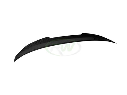 RW Carbon BMW G16 F93 Gran Coupe GTX CF Trunk Spoiler-Exterior-Silicon Valley Bimmer