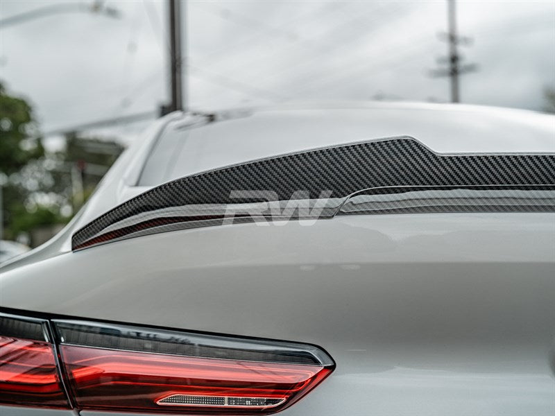 RW Carbon BMW G16 F93 Gran Coupe GTX CF Trunk Spoiler-Exterior-Silicon Valley Bimmer