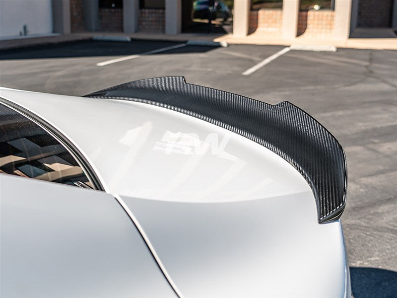 RW Carbon BMW G16 F93 Gran Coupe GTX CF Trunk Spoiler-Exterior-Silicon Valley Bimmer