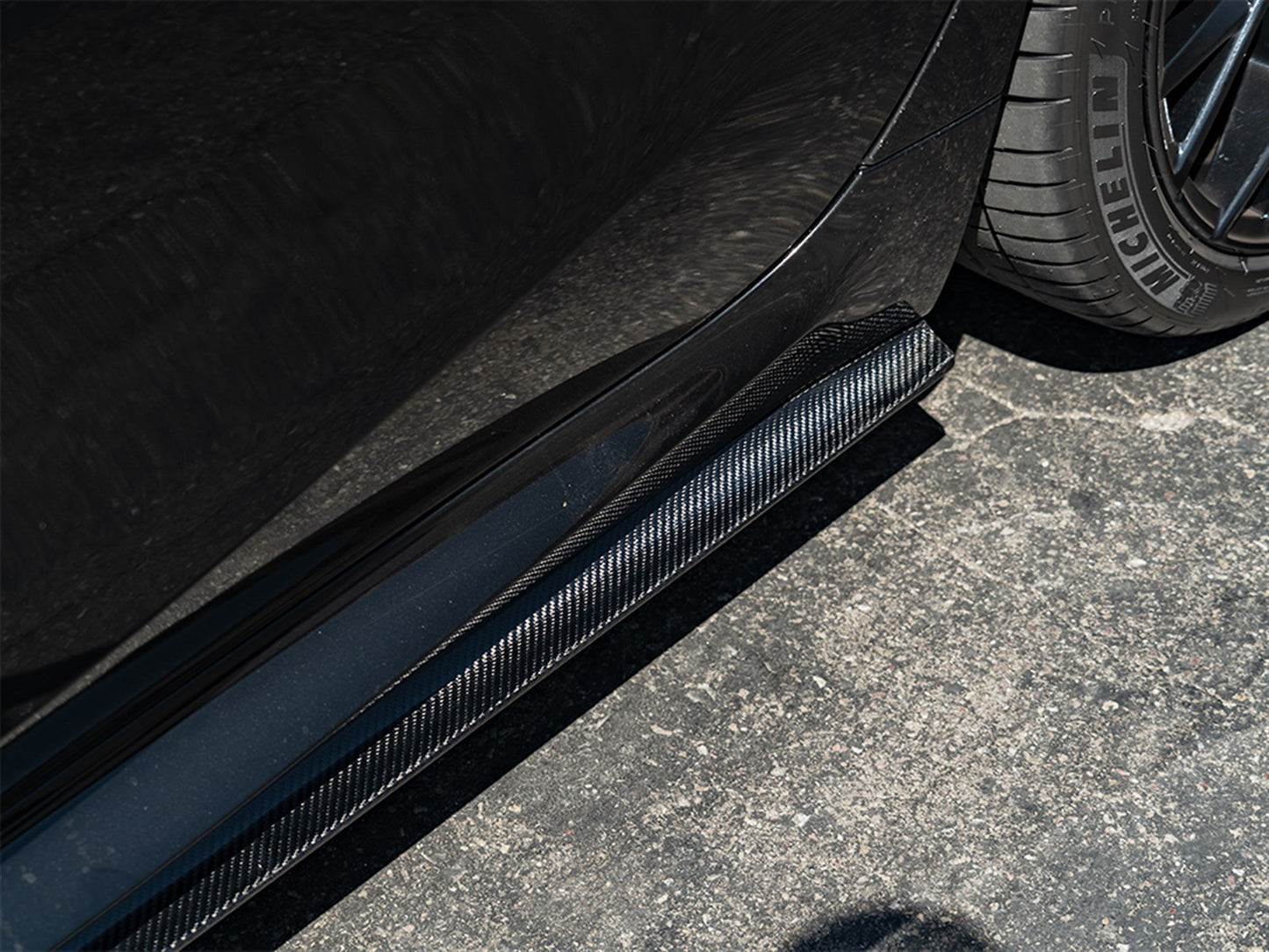 RW Carbon BMW G16/F93 M8 RWS CF Side Skirt Extensions-Exterior-Silicon Valley Bimmer