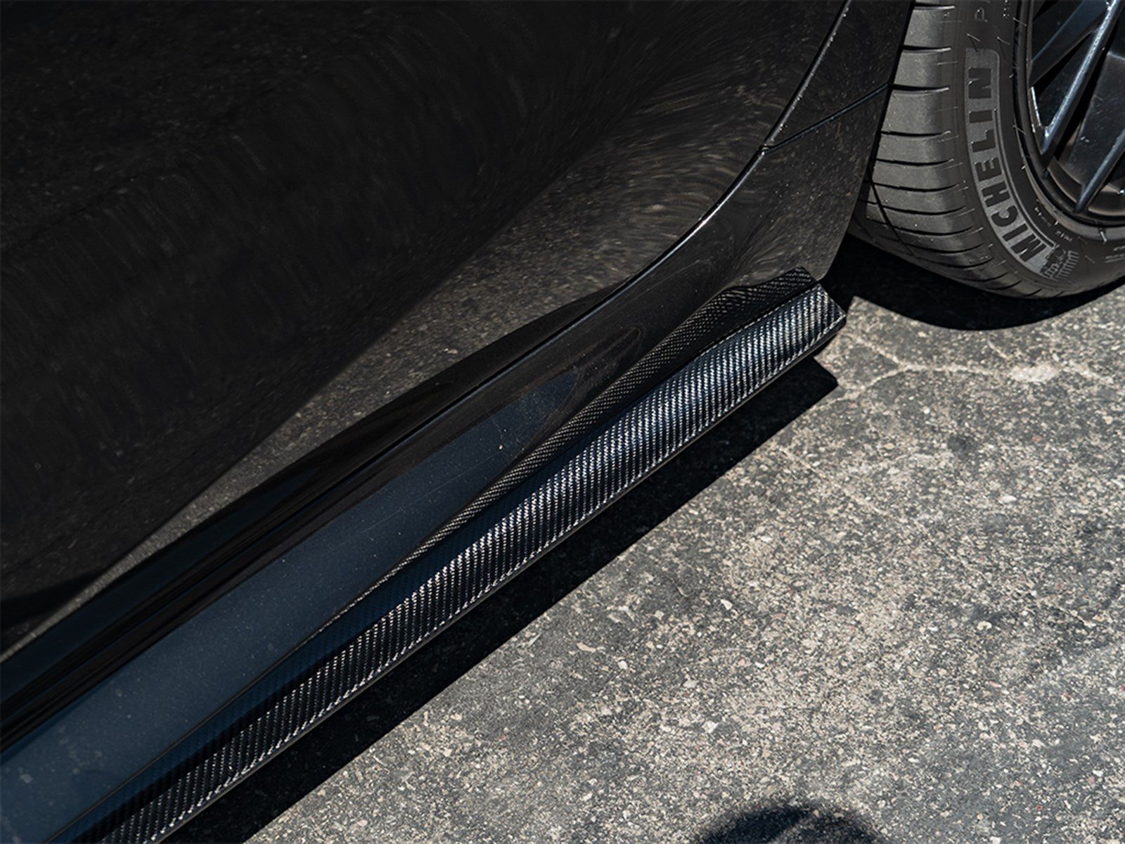 RW Carbon BMW G16/F93 M8 RWS CF Side Skirt Extensions-Exterior-Silicon Valley Bimmer