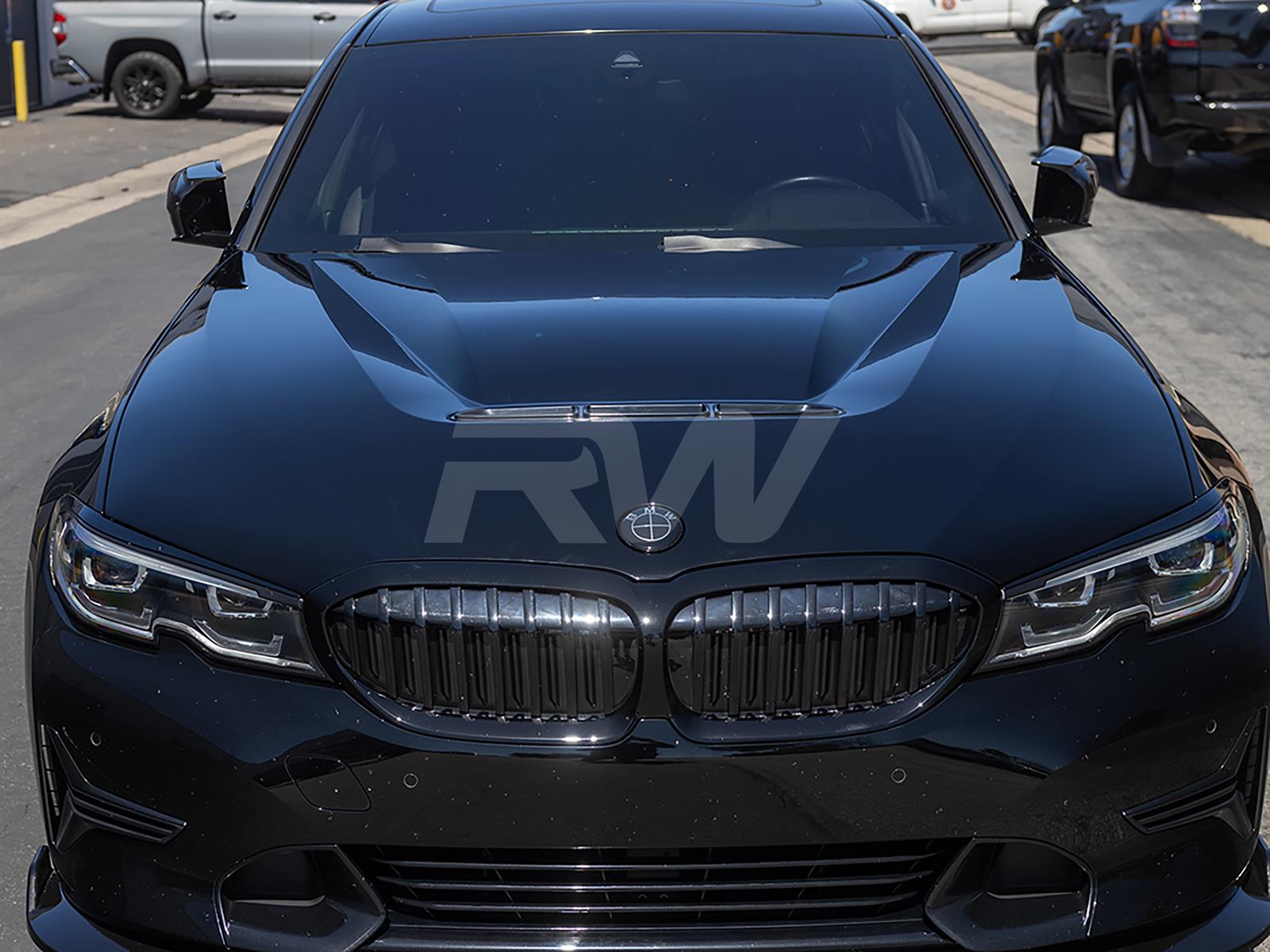 RW Carbon BMW G20 3-Series DTM Aluminum Hood-Exterior-Silicon Valley Bimmer