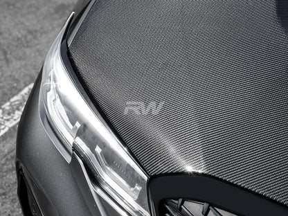 RW Carbon BMW G20 3-Series DTM Carbon Fiber Hood-Exterior-Silicon Valley Bimmer