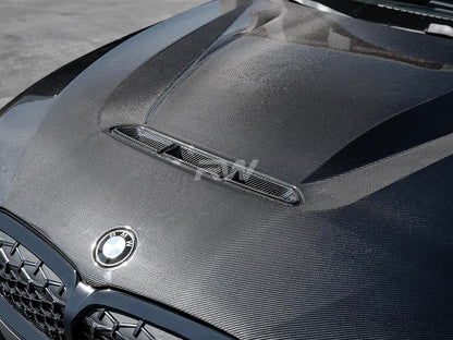 RW Carbon BMW G20 3-Series DTM Carbon Fiber Hood-Exterior-Silicon Valley Bimmer