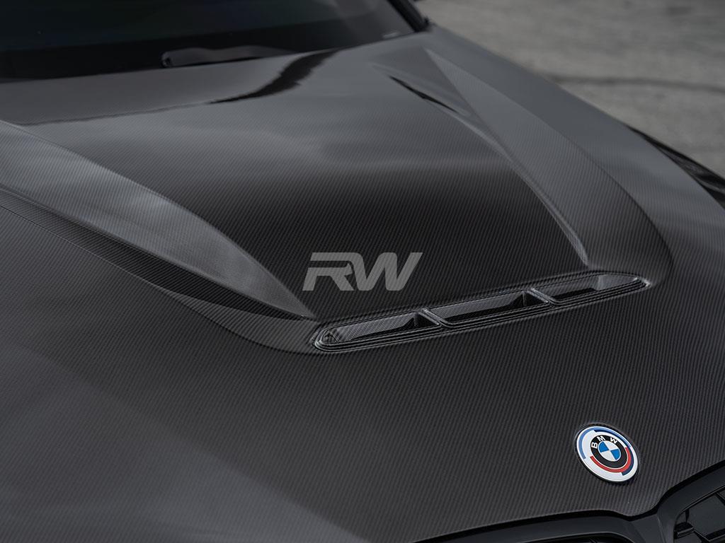 RW Carbon BMW G20 3-Series DTM Carbon Fiber Hood-Exterior-Silicon Valley Bimmer