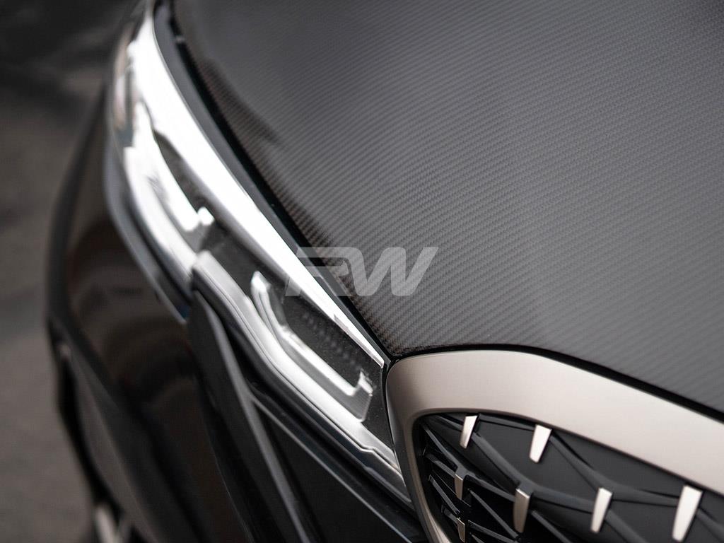 RW Carbon BMW G20 3-Series DTM Carbon Fiber Hood-Exterior-Silicon Valley Bimmer