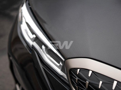 RW Carbon BMW G20 3-Series DTM Carbon Fiber Hood-Exterior-Silicon Valley Bimmer