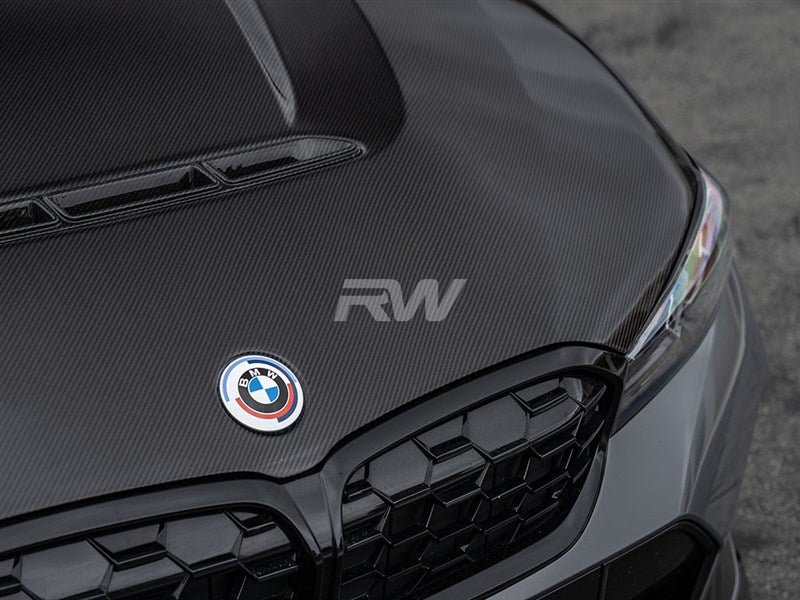 RW Carbon BMW G20 3-Series DTM Carbon Fiber Hood-Exterior-Silicon Valley Bimmer