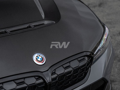 RW Carbon BMW G20 3-Series DTM Carbon Fiber Hood-Exterior-Silicon Valley Bimmer