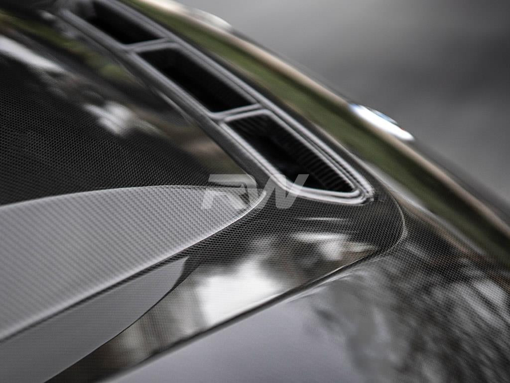 RW Carbon BMW G20 3-Series DTM Carbon Fiber Hood-Exterior-Silicon Valley Bimmer