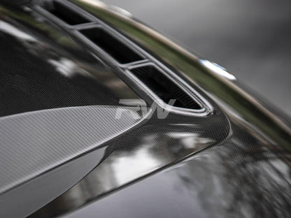 RW Carbon BMW G20 3-Series DTM Carbon Fiber Hood-Exterior-Silicon Valley Bimmer
