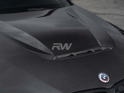 RW Carbon BMW G20 3-Series DTM Carbon Fiber Hood-Exterior-Silicon Valley Bimmer