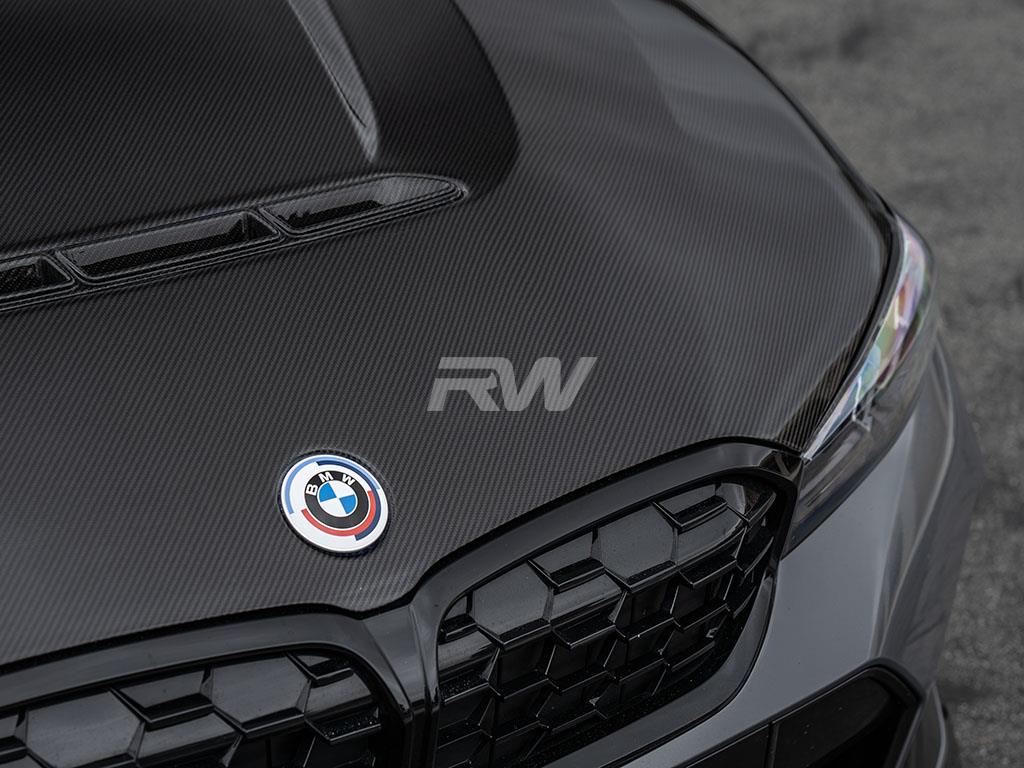 RW Carbon BMW G20 3-Series DTM Carbon Fiber Hood-Exterior-Silicon Valley Bimmer
