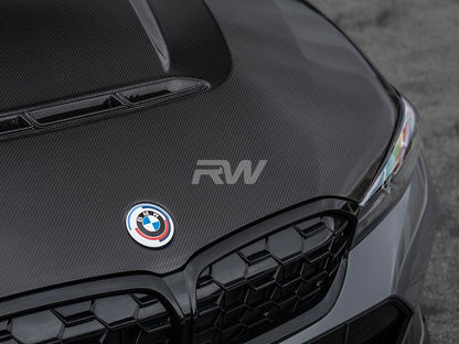 RW Carbon BMW G20 3-Series DTM Carbon Fiber Hood-Exterior-Silicon Valley Bimmer