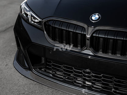 RW Carbon BMW G20 3-Series Dual-Slat Carbon Fiber Grilles-Exterior-Silicon Valley Bimmer