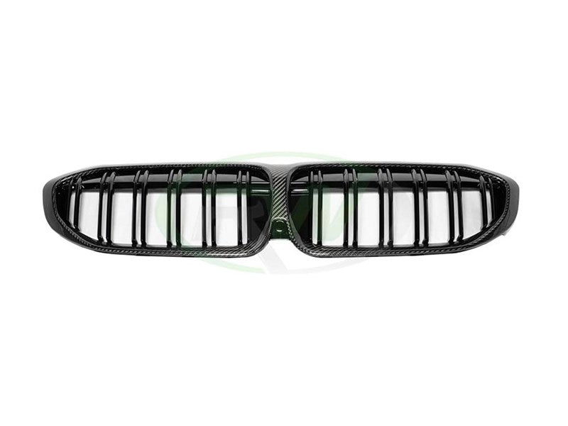 RW Carbon BMW G20 3-Series Dual-Slat Carbon Fiber Grilles-Exterior-Silicon Valley Bimmer