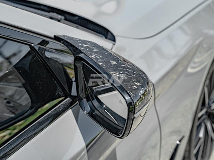 RW Carbon BMW G20 G30 G14 G15 G16 M Style Forged Carbon Mirror Caps-Exterior-Silicon Valley Bimmer