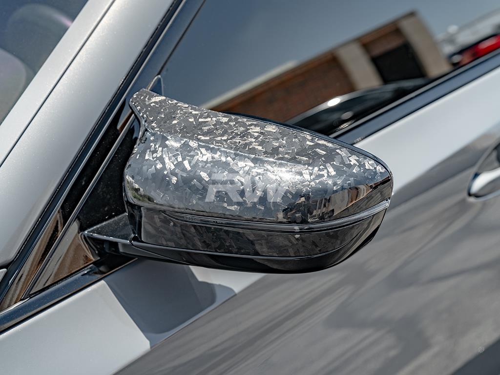 RW Carbon BMW G20 G30 G14 G15 G16 M Style Forged Carbon Mirror Caps-Exterior-Silicon Valley Bimmer