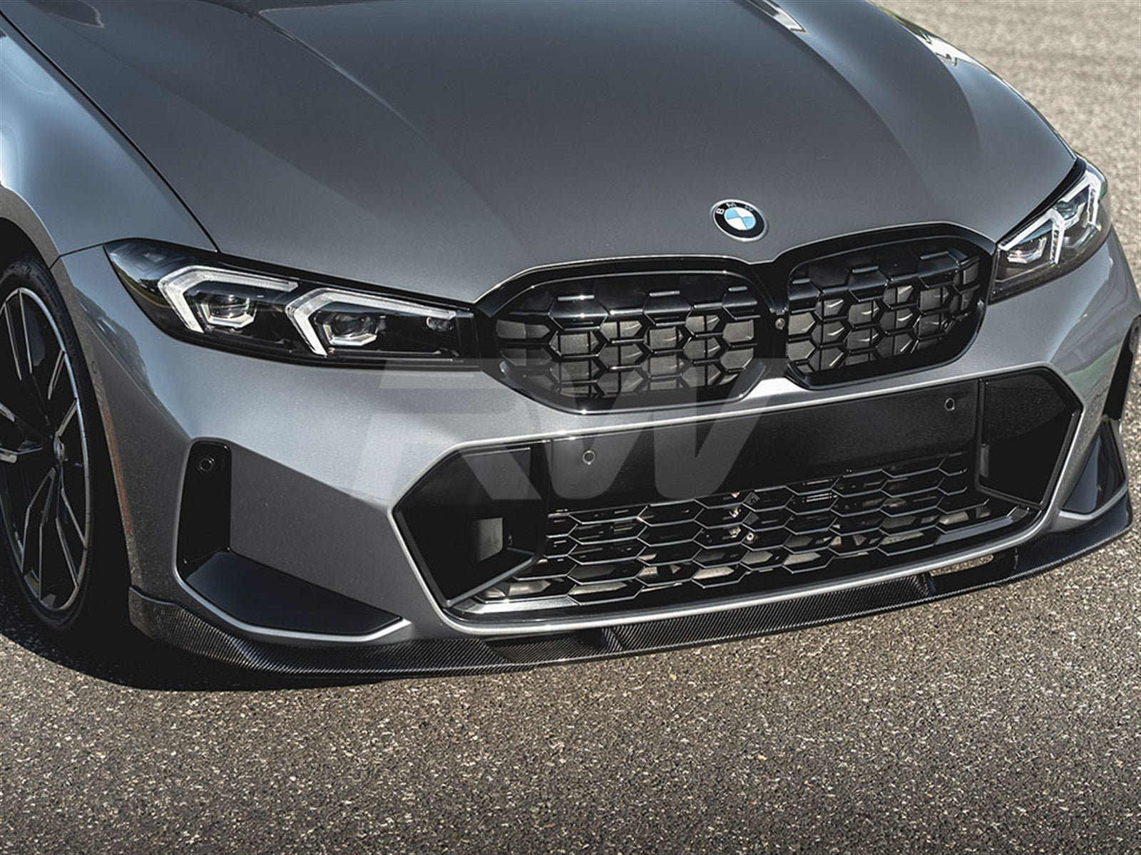 RW Carbon BMW G20 LCI 3D Style Carbon Fiber Front Lip-Exterior-Silicon Valley Bimmer
