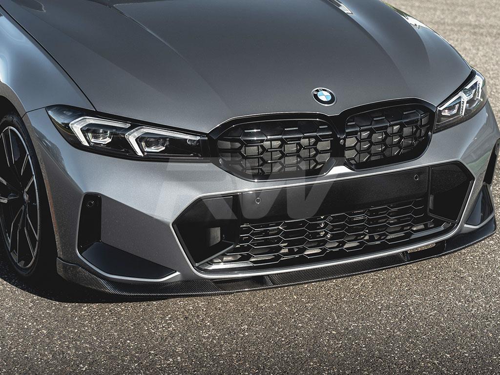 RW Carbon BMW G20 LCI 3D Style Carbon Fiber Front Lip-Exterior-Silicon Valley Bimmer