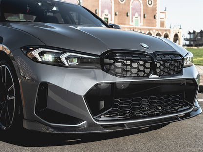 RW Carbon BMW G20 LCI 3D Style Carbon Fiber Front Lip-Exterior-Silicon Valley Bimmer