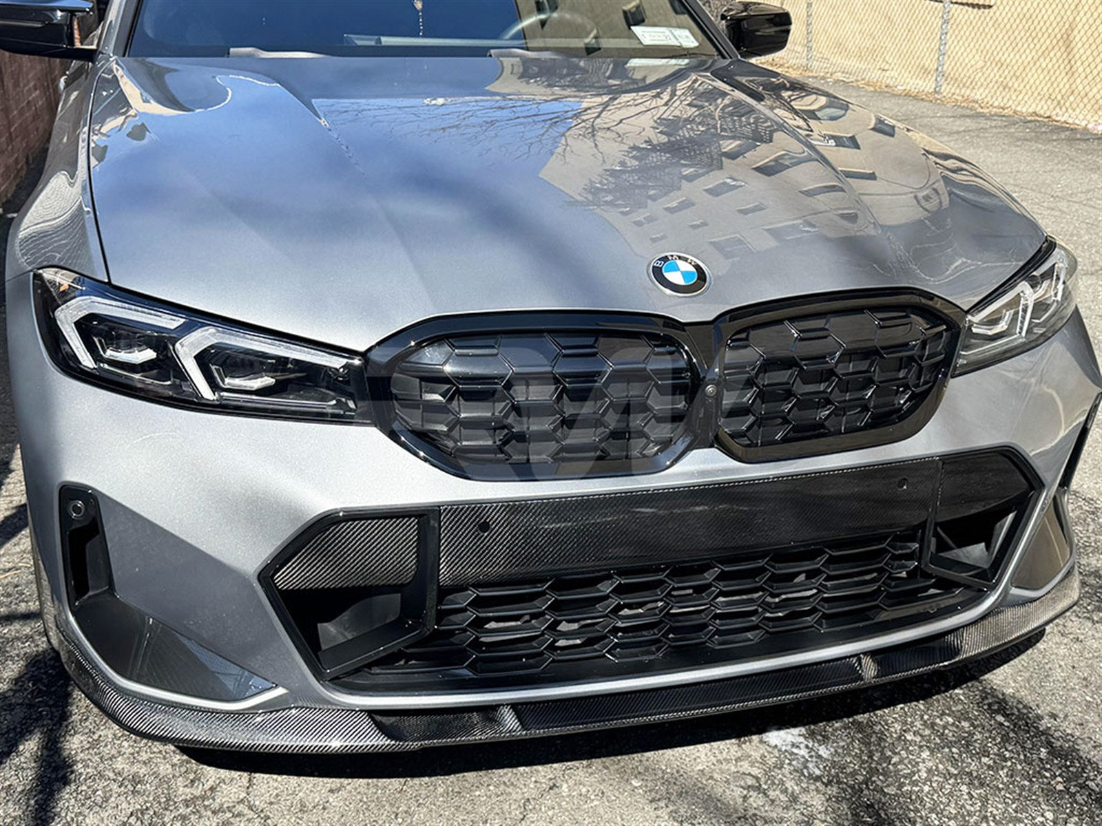 RW Carbon BMW G20 LCI Carbon Fiber Front Bumper Trim-Exterior-Silicon Valley Bimmer