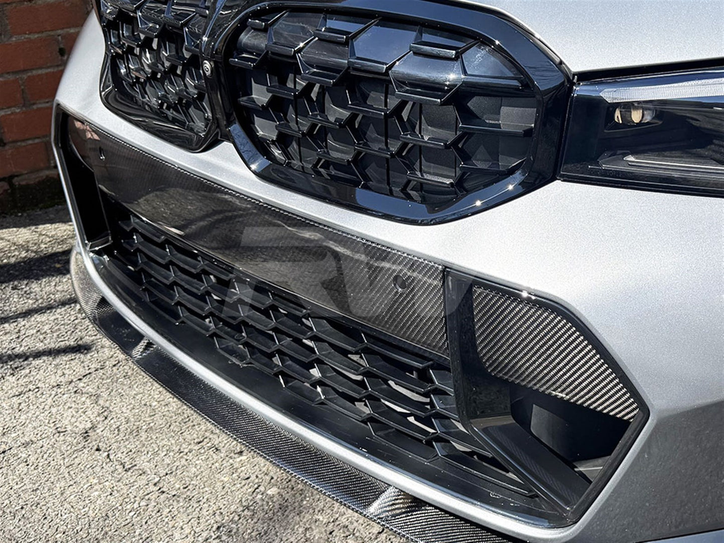 RW Carbon BMW G20 LCI Carbon Fiber Front Bumper Trim-Exterior-Silicon Valley Bimmer