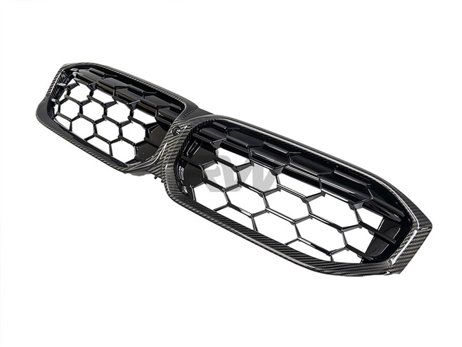 RW Carbon BMW G20 LCI Diamond Carbon Fiber Grille-Exterior-Silicon Valley Bimmer
