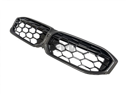 RW Carbon BMW G20 LCI Diamond Carbon Fiber Grille-Exterior-Silicon Valley Bimmer